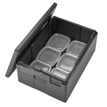 CAMBRO | Cam GoBox® Toploader – 610×430×270 mm – Black – 4h temp hold
