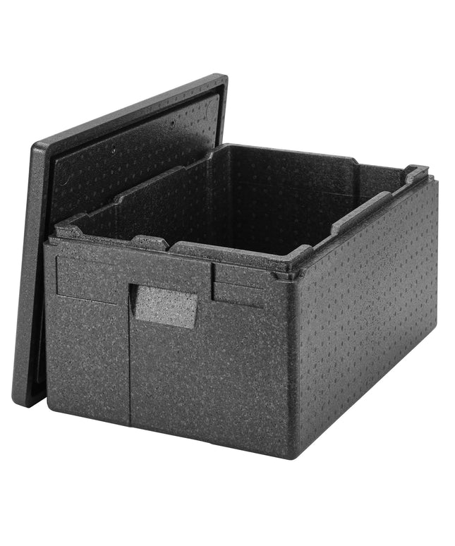CAMBRO | Cam GoBox® Toploader – 610×430×320 mm – Black – 4h temp hold (1h ice)