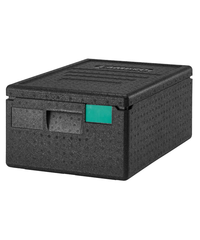CAMBRO | Cam GoBox® Toploader – GN 1/1 – Black lid – 600×400×257 mm – 4h temperature hold