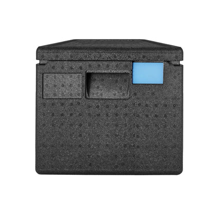 CAMBRO | Cam GoBox® Toploader – GN 1/1 – Black lid – 600×400×316 mm – 4h temperature hold