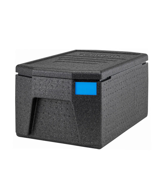 CAMBRO | Cam GoBox® Toploader – GN 1/1 – Black lid – 680×400×321 mm – 4h temperature hold