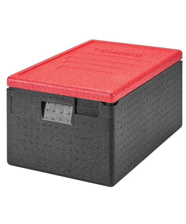 CAMBRO | Cam GoBox® Toploader – GN 1/1, Red Lid – 600×400×316 mm