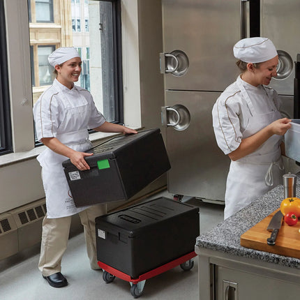 CAMBRO | CAMDOLLY® Transport Trolley - suitable for all GN 1/1 EPP Boxes - Red