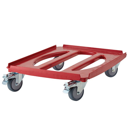 CAMBRO | CAMDOLLY® Transport Trolley - suitable for EN 600 x 400 EPP Boxes - Red