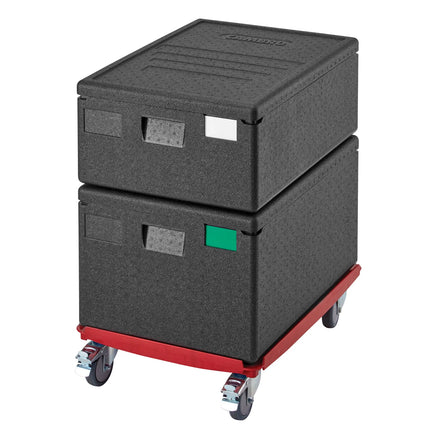 CAMBRO | CAMDOLLY® Transport Trolley - suitable for EN 600 x 400 EPP Boxes - Red