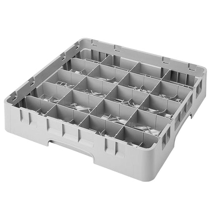 CAMBRO | CAMRACK® Cup & Mug Dishwasher Rack – 20 Compartments – 500×500 mm – Grey – H 101 mm