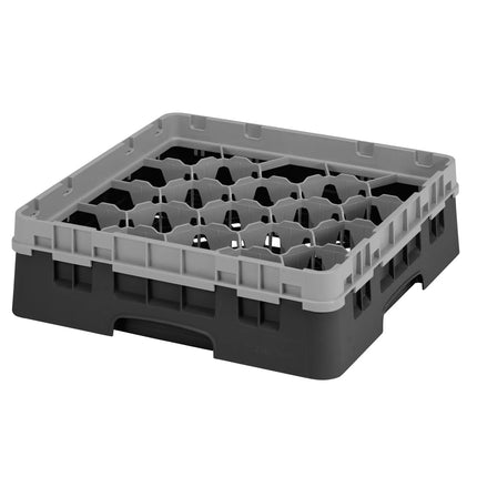 CAMBRO | CAMRACK® Glassware Dishwasher Rack – Black – H 143 mm – For max Ø98 mm