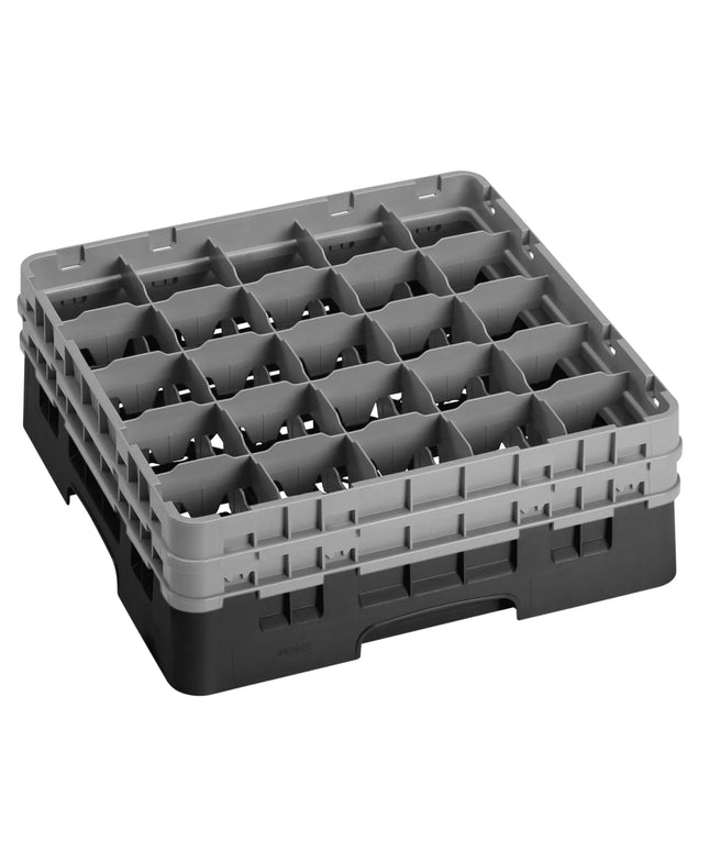 CAMBRO | CAMRACK® Glasswasher Rack – 25 Compartments – 500x500 mm – H 184 mm