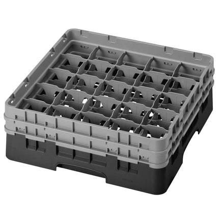 CAMBRO | CAMRACK® Glasswasher Rack – 25 Compartments – 500x500 mm – H 184 mm