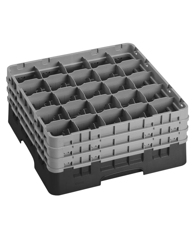 CAMBRO | CAMRACK® Glasswasher Rack – 25 Compartments – 500x500 mm – H 225 mm