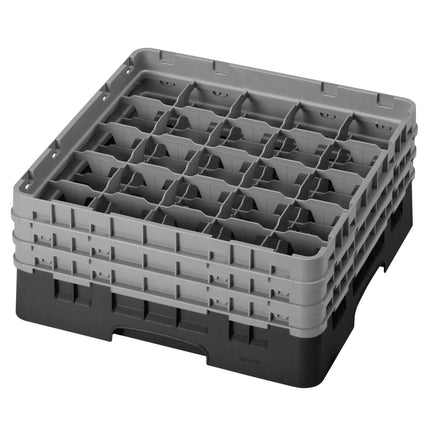 CAMBRO | CAMRACK® Glasswasher Rack – 25 Compartments – 500x500 mm – H 225 mm