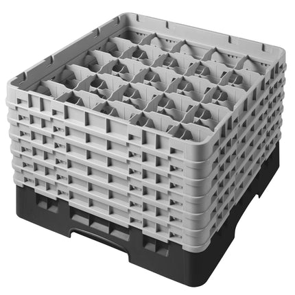 CAMBRO | CAMRACK® Glasswasher Rack – 25 Compartments – 500x500 mm – H 349 mm