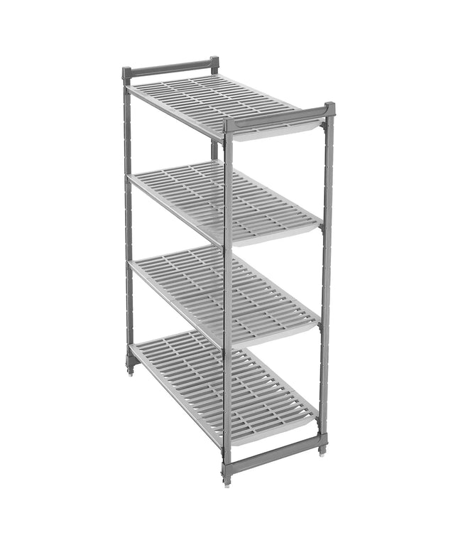 CAMBRO | Camshelving® Commercial Basics Plus Base Shelving Unit – 4 Slotted Shelves – 718×540 mm – Base (540 mm) – Slotted