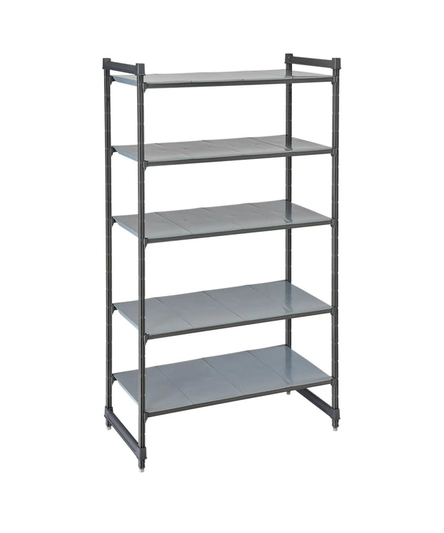 CAMBRO | Camshelving® Commercial Basics Plus Base Shelving Unit – 4 Solid Shelves – 718×540 mm – Base (540 mm)