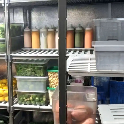 CAMBRO | Camshelving® Commercial Basics Plus Shelving Unit – 4 Slotted & Solid Shelves – 718×460 mm – Base unit