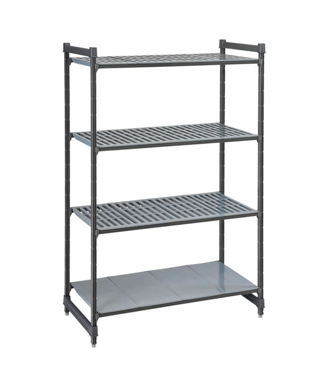 CAMBRO | Camshelving® Commercial Basics Plus Shelving Unit – Base – 4 Slotted Shelves – 718×540 mm