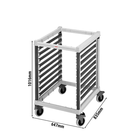 CAMBRO | CAMSHELVING® Commercial Trolley – 18× GN 1/1 – 647×835×1016 mm – Low GN 2/1