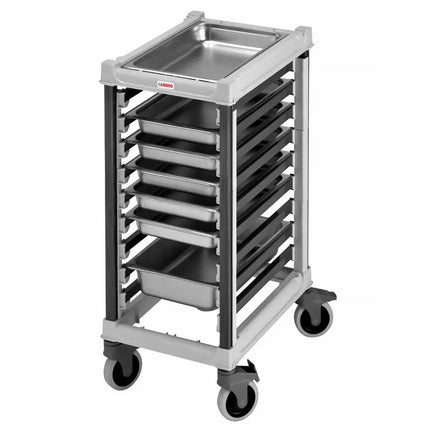 CAMBRO | CAMSHELVING® Commercial Trolley – 9× GN 1/1 – 438×703×1016 mm – Low