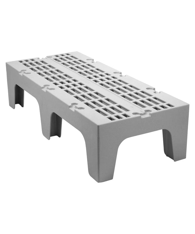 CAMBRO | S Series Heavy-Duty Dunnage Rack – Slotted Surface – 1220×533×300 mm – Grey Speckled