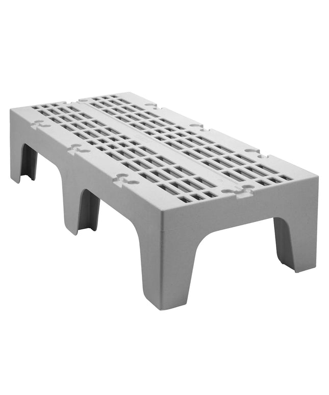 CAMBRO | S Series Heavy-Duty Dunnage Rack – Slotted Surface – 1525×533×300 mm – Grey Speckled