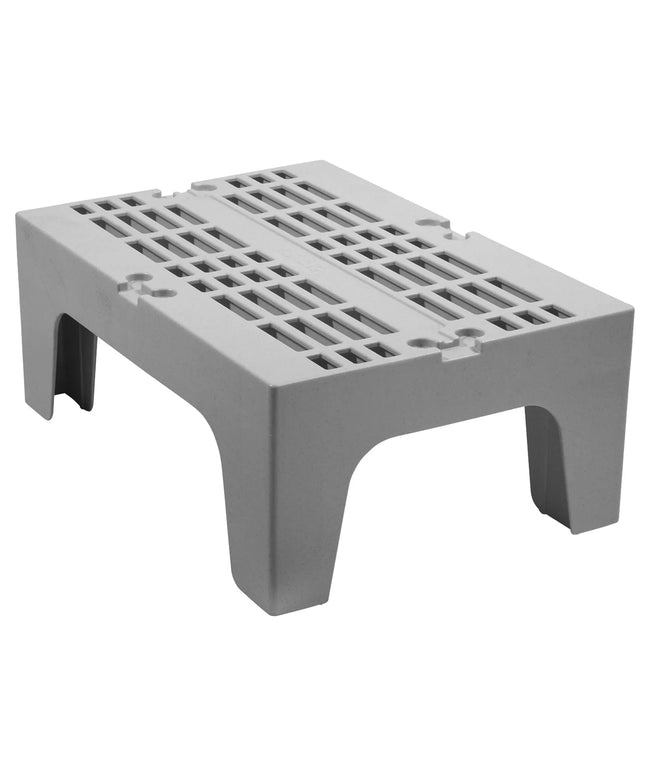 CAMBRO | S Series Heavy-Duty Dunnage Rack – Slotted Surface – 760×533×300 mm – Grey Speckled
