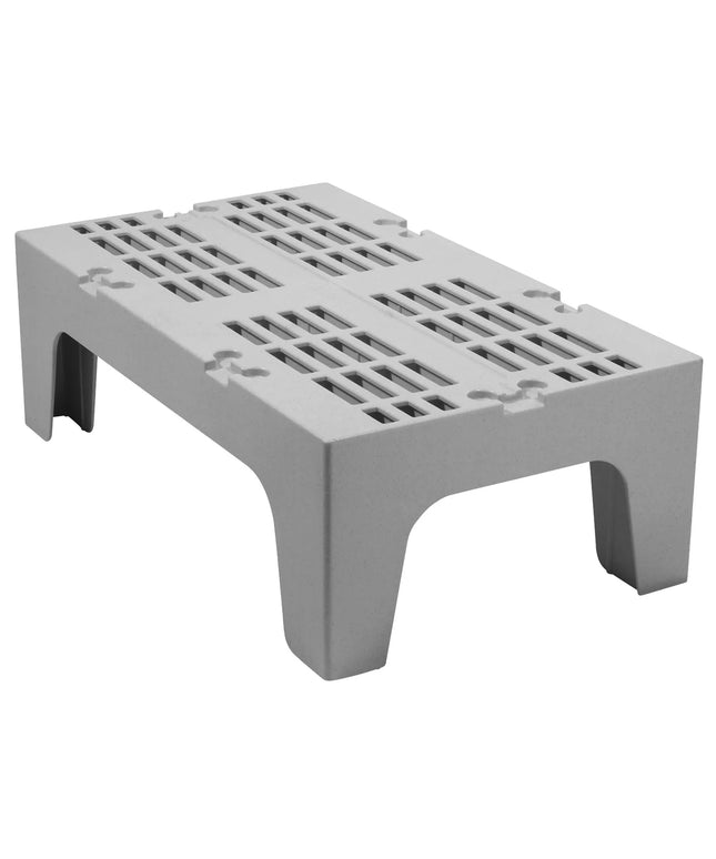CAMBRO | S Series Heavy-Duty Dunnage Rack – Slotted Surface – 915×533×300 mm – Grey Speckled