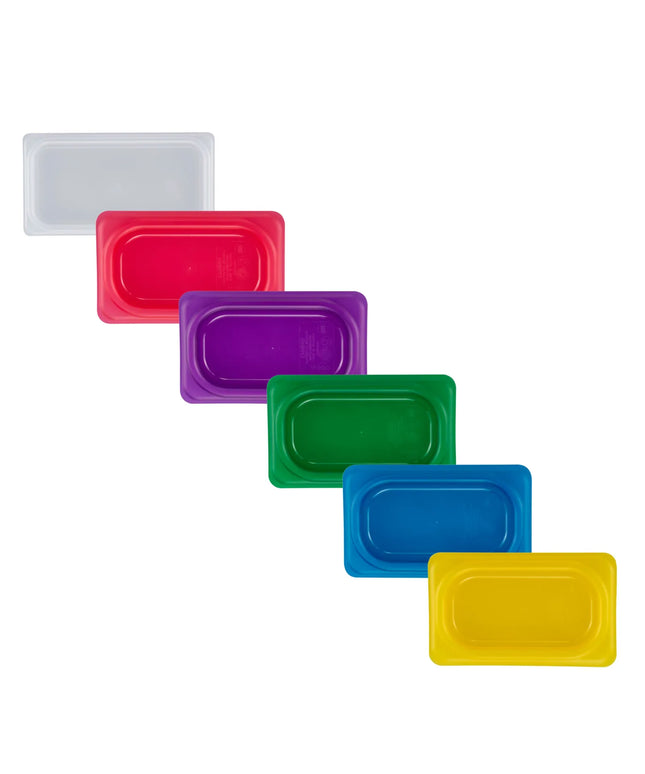 CAMBRO | SafeTrak – Polypropylene – Lid – GN 1/9 – 6-color multi-pack