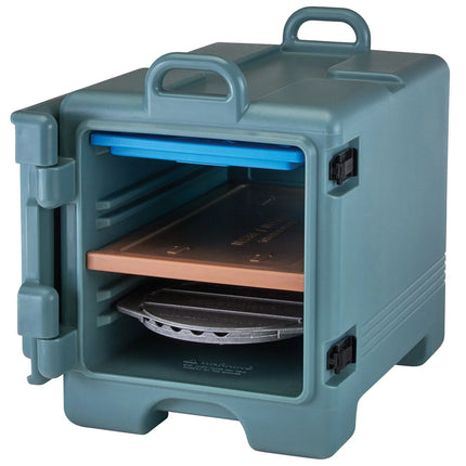 CAMBRO | ULTRA PAN CARRIER® - Insulated Food Carrier – 34 L – 3× GN 1/1 (100 mm) – Slate Blue