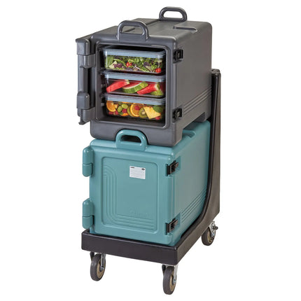 CAMBRO | ULTRA PAN CARRIER® - Insulated Food Carrier – 34 L – 3× GN 1/1 (100 mm) – Slate Blue