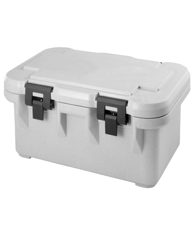 CAMBRO | ULTRA PAN CARRIER® - Ultra Camtainer – Insulated GN 1/1 Food Pan Carrier, Top-Loader – 23.2 L – Granite Grey