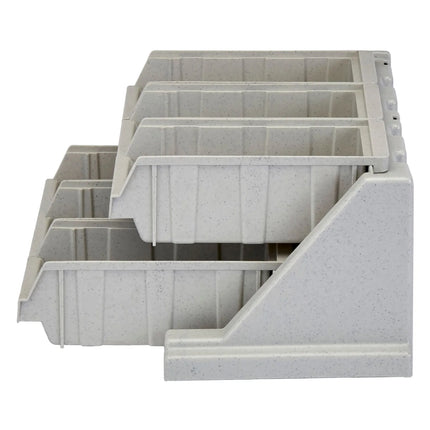 CAMBRO | Versa Organizer - small shelf with 6 containers - 511x488mm - speckled gray
