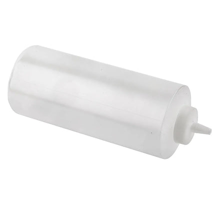 Chai Bóp Tablecraft 233C Nhựa Polyethylene Mềm, Đầu Vòi Côn Rộng, Màu Tự Nhiên 946 ml