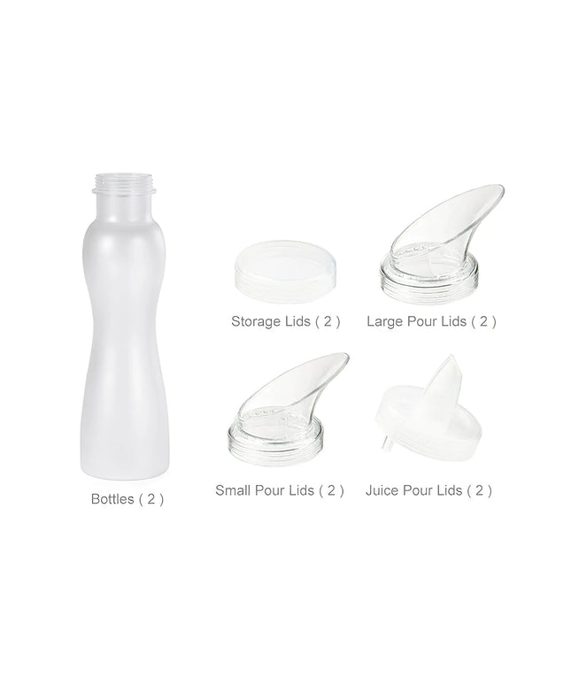 Chai Đựng Sốt Salad GET SDB-32-PC-B-CL 946 ml - Nhựa Polycarbonate, Trong Suốt
