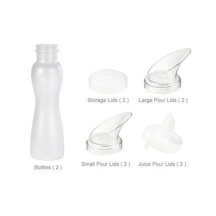 Chai Đựng Sốt Salad GET SDB-32-PC-B-CL 946 ml - Nhựa Polycarbonate, Trong Suốt