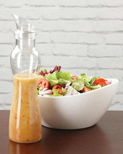 Chai Đựng Sốt Salad GET SDB-32-PC-B-CL 946 ml - Nhựa Polycarbonate, Trong Suốt