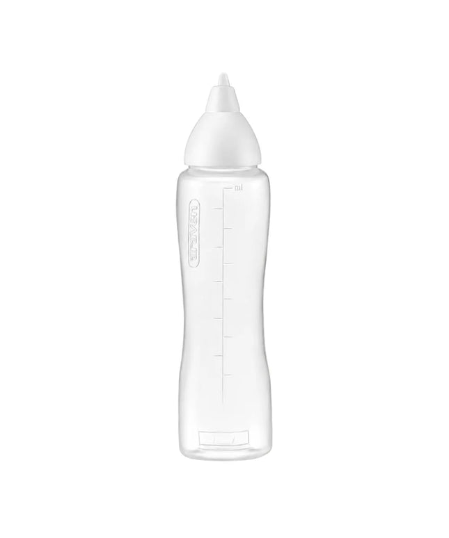 Chai Nhựa Bóp Araven 00557 Nắp Trắng, Thân Trong Suốt 1 l