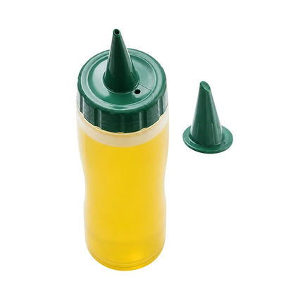 Chai Nhựa Bóp Araven 71279 Nắp Xanh Lá, Thân Trong Suốt 1 l