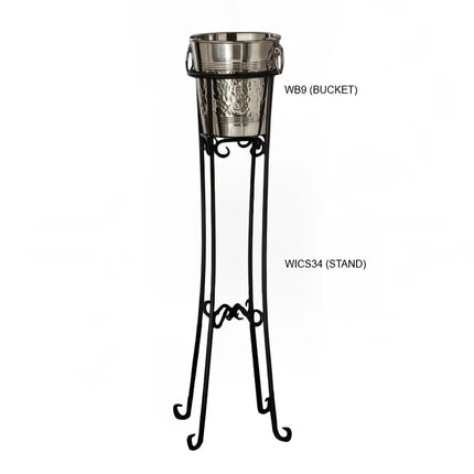 Chân Đế Đựng Champagne American Metalcraft WICS34 81.9 cm, Sắt Rèn