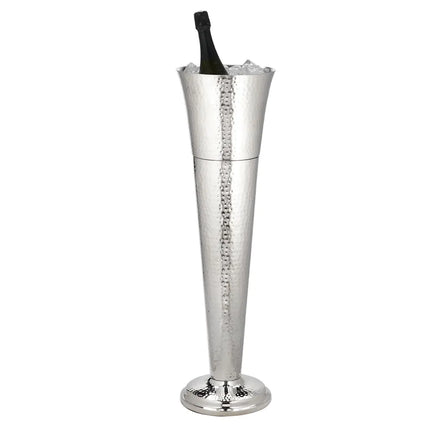 Chân Đế Xô Đựng Rượu Vang American Metalcraft HMWBSTND 60.3 cm Thép Không Gỉ Hoàn Thiện Búa