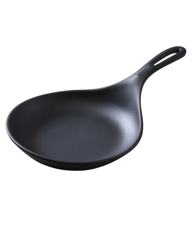 Chảo Melamine Có Tay Cầm Yanco BP-7007 31.8 cm x 17.8 cm, Đen