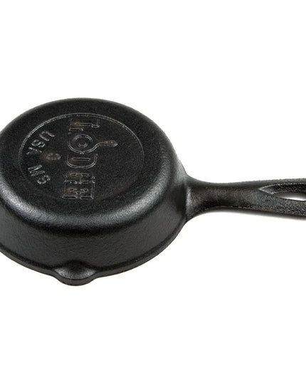 Chảo Mini Tròn Lodge LMS3 Gang Đúc Tẩm Dầu 8.9 cm