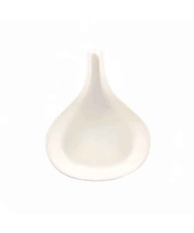 Chảo Phục Vụ CAC FP-12-W Festiware Dáng Quả Lê, Trắng
