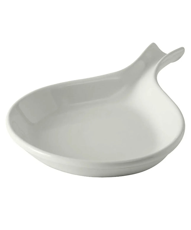 Chảo Phục Vụ DuraTux®© Tuxton BWP-100 354 ml Gốm Sứ, Trắng