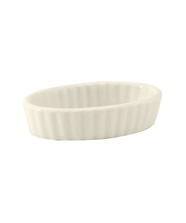 Chén Crème Brulee Oval DuraTux Tuxton BEK-0306 90 ml - Gốm Màu Vỏ Trứng