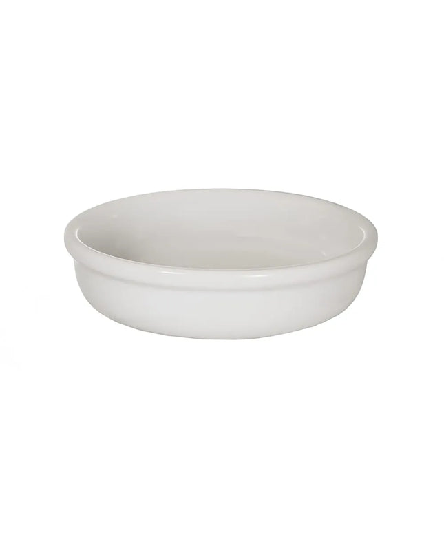 Chén Crème Brulee Tròn ITI OB-55-EW 240 ml - Gốm Trắng European White