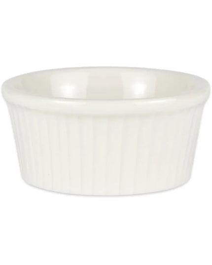 Chén Ramekin Có Rãnh Diversified Ceramics DCI845W 133 ml Sứ Trắng