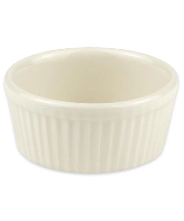 Chén Ramekin Có Rãnh Hall China HL8350AWHA 135 ml - Sứ China Trắng