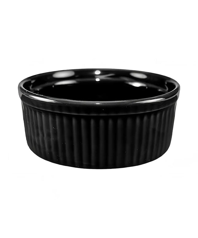 Chén Ramekin ITI RAMF-10-B Cancun™ 240 ml - Gốm Màu Đen