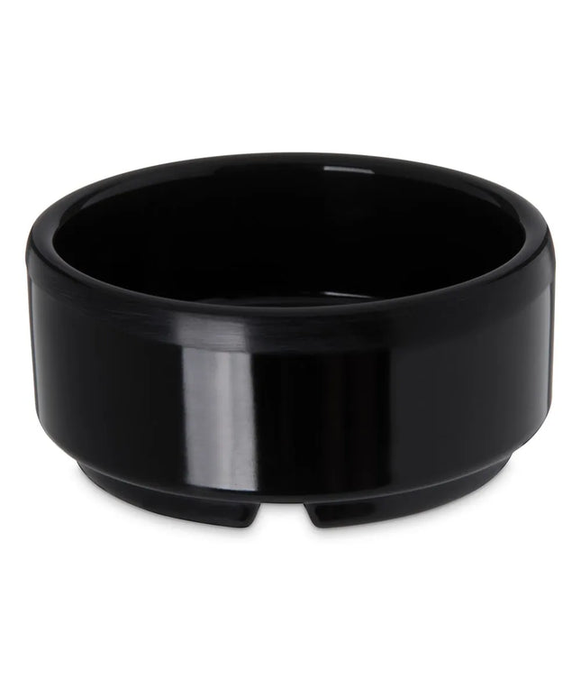 Chén Ramekin Melamine Carlisle 41003 59 ml, Màu Đen