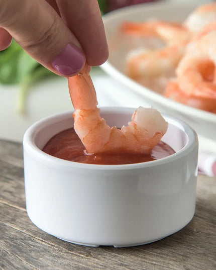 Chén Ramekin Melamine Carlisle 41202 89 ml - Trắng